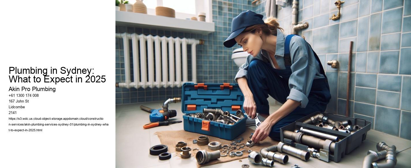 Plumbing in Sydney: What to Expect in 2025