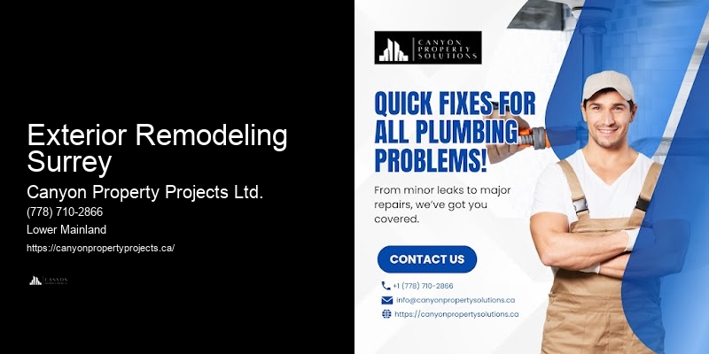 Exterior Remodeling Surrey