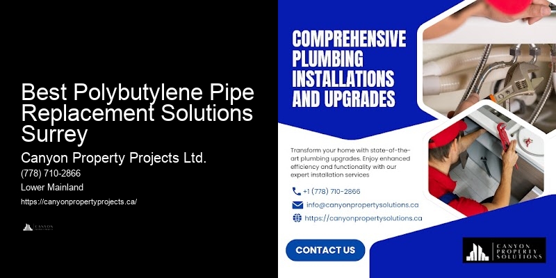 Polybutylene Pipe Recommendations Best Polybutylene Pipe Replacement Solutions Surrey