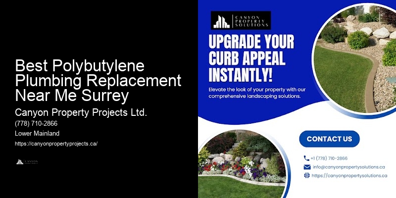 Advanced Polybutylene Pipe Replacement Best Polybutylene Plumbing Replacement Near Me Surrey