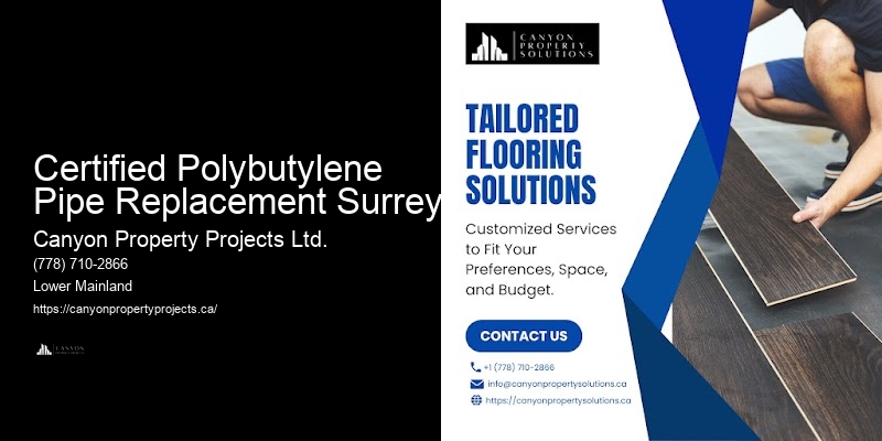 Polybutylene Plumbing for Home Safety Certified Polybutylene Pipe Replacement Surrey