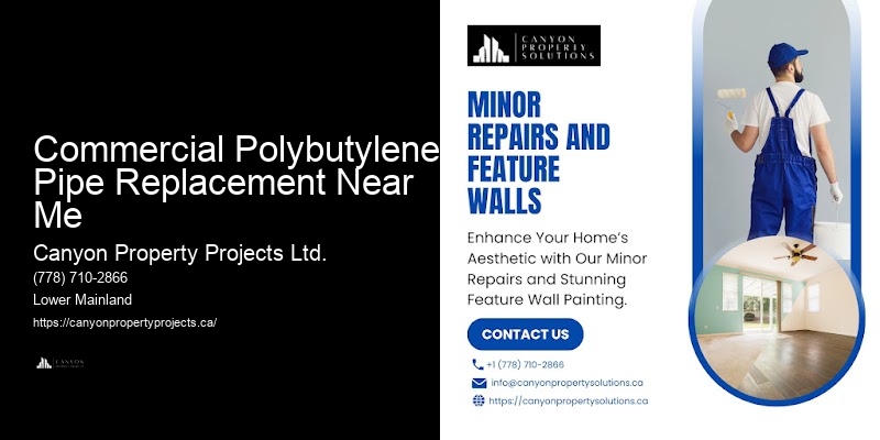 Experienced Polybutylene Pipe Replacement Teams Commercial Polybutylene Pipe Replacement Near Me