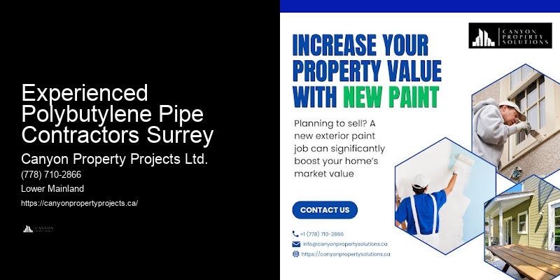 Polybutylene Pipe Replacement with Minimal Disruption Experienced Polybutylene Pipe Contractors Surrey