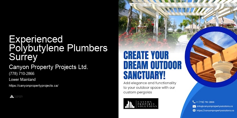 Polybutylene Pipe Replacement Experienced Polybutylene Plumbers Surrey