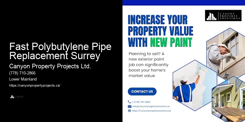 Comprehensive Polybutylene Pipe Services Fast Polybutylene Pipe Replacement Surrey