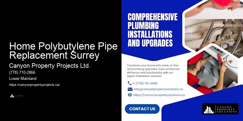 Polybutylene Pipe Replacement and Repair Home Polybutylene Pipe Replacement Surrey
