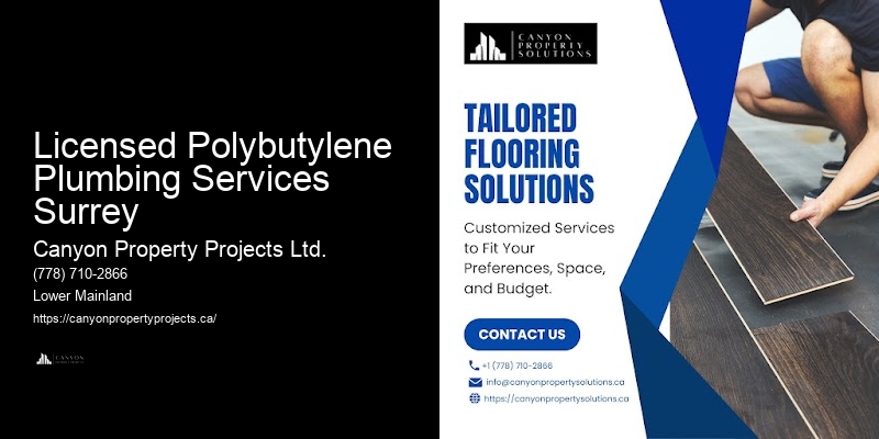 Emergency Polybutylene Plumbing Services Licensed Polybutylene Plumbing Services Surrey