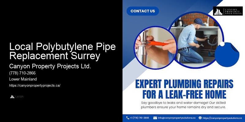 Guaranteed Leak-Free Polybutylene Replacement Local Polybutylene Pipe Replacement Surrey