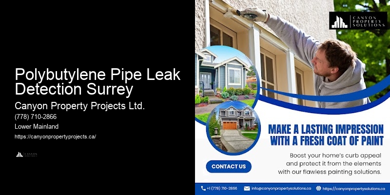 Polybutylene Pipe Alternatives Polybutylene Pipe Leak Detection Surrey