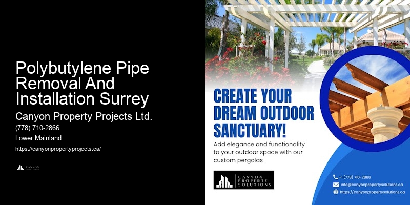 Polybutylene Pipe Replacement for Older Homes Polybutylene Pipe Removal And Installation Surrey