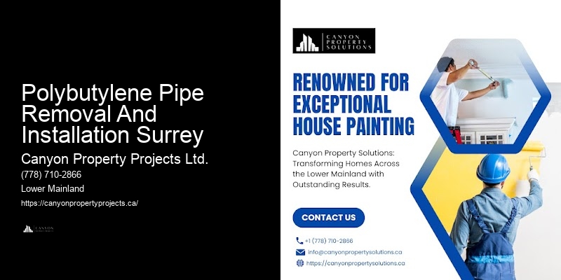 Affordable Polybutylene Pipe Replacement Options Polybutylene Pipe Removal And Installation Surrey