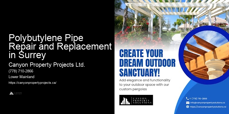Polybutylene Pipe Replacement Process Experts Polybutylene Pipe Repair and Replacement in Surrey