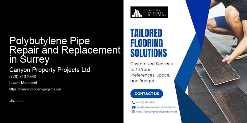 Emergency Polybutylene Plumbing Services Polybutylene Pipe Repair and Replacement in Surrey