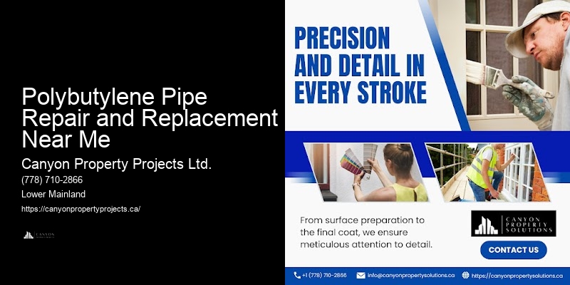 Polybutylene Pipe Repair and Replacement Near Me Polybutylene Pipe Replacement Project Management