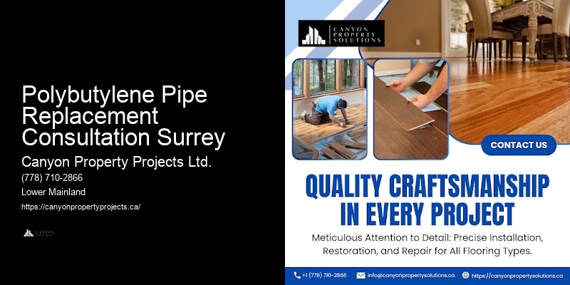 Polybutylene Pipe Upgrade Experts Polybutylene Pipe Replacement Consultation Surrey