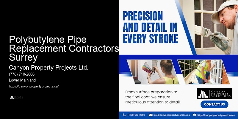 Residential Polybutylene Pipe Upgrades Polybutylene Pipe Replacement Contractors Surrey