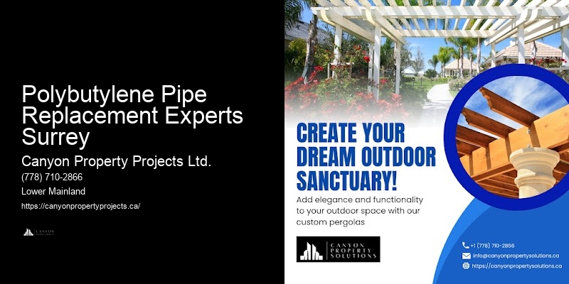 Polybutylene Pipe Removal Services Polybutylene Pipe Replacement Experts Surrey