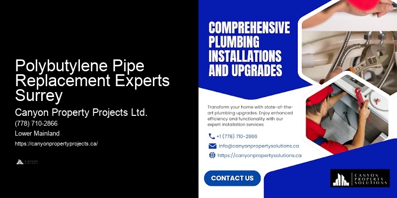 Professional Polybutylene Pipe Replacement in Polybutylene Pipe Replacement Experts Surrey