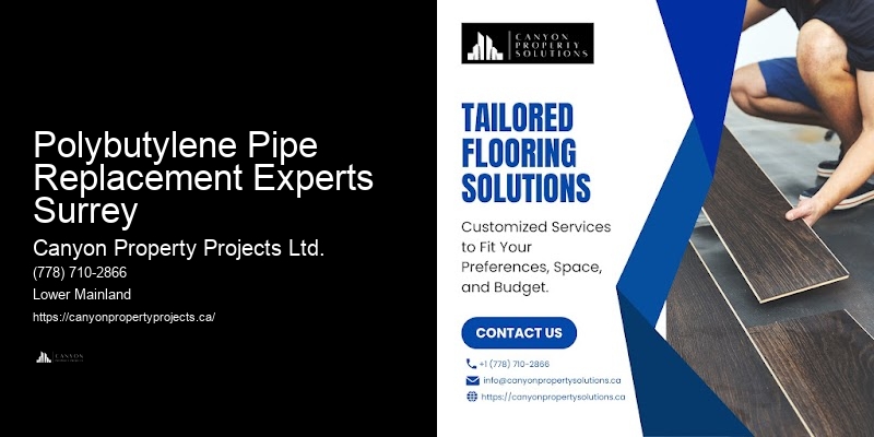 Long-Lasting Polybutylene Pipe Replacement Polybutylene Pipe Replacement Experts Surrey