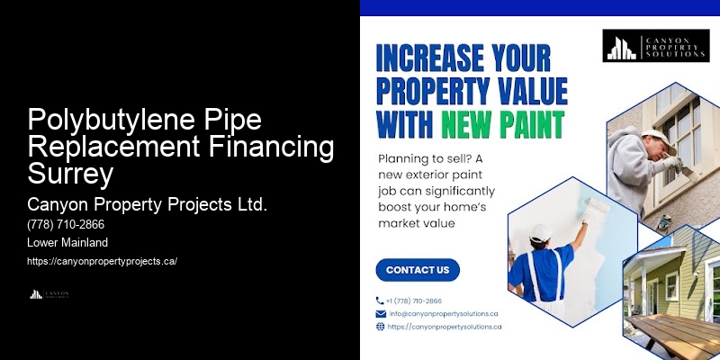 Polybutylene Pipe Replacement For Old Homes Polybutylene Pipe Replacement Financing Surrey