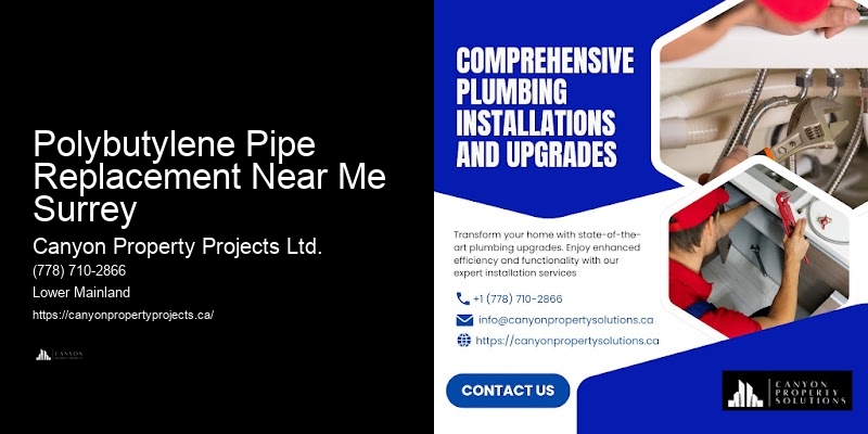 Polybutylene Pipe Replacement Near Me Surrey Polybutylene Pipe Upgrades for Peace of Mind