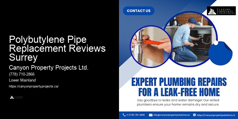 Eco-Friendly Polybutylene Pipe Replacement Polybutylene Pipe Replacement Reviews Surrey
