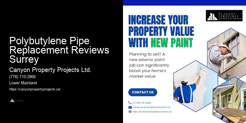 Affordable Polybutylene Plumbing Services Polybutylene Pipe Replacement Reviews Surrey