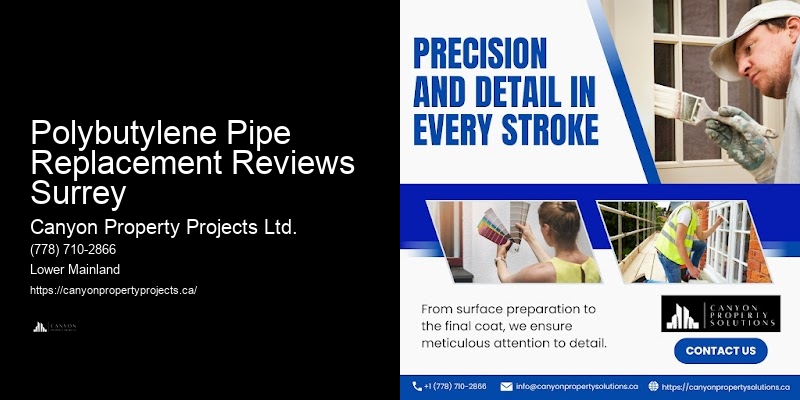 Polybutylene Pipe Replacement Reviews Surrey Polybutylene Pipe Replacement and Repair