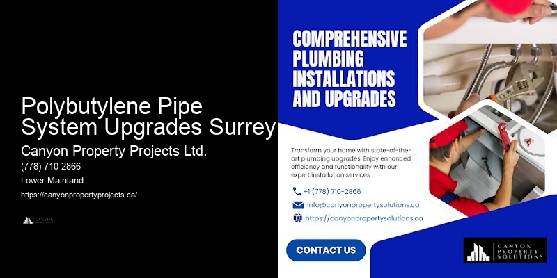 Polybutylene Pipe Project Timelines Polybutylene Pipe System Upgrades Surrey