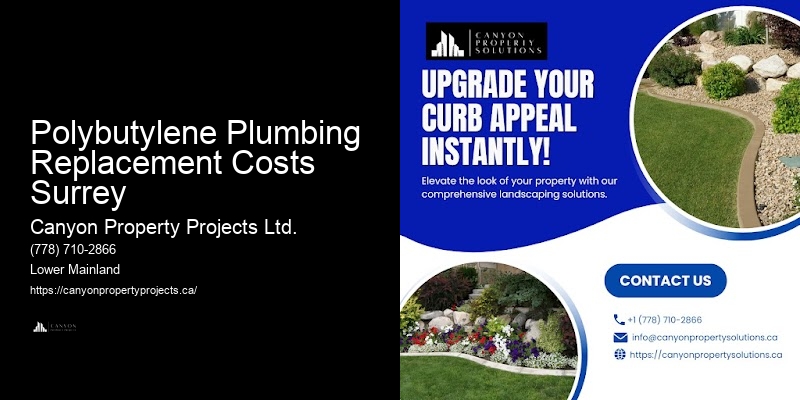 Best Polybutylene Pipe Replacement Polybutylene Plumbing Replacement Costs Surrey