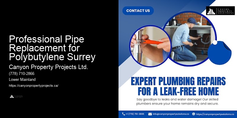 Polybutylene Pipe Issues Fixed Professional Pipe Replacement for Polybutylene Surrey