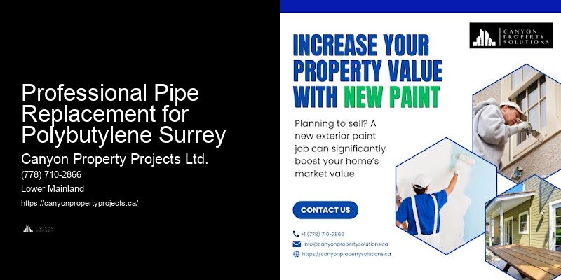 Polybutylene Pipe Service Near Me Professional Pipe Replacement for Polybutylene Surrey