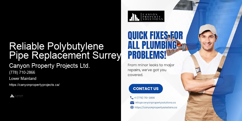 Polybutylene Pipe Issues Reliable Polybutylene Pipe Replacement Surrey
