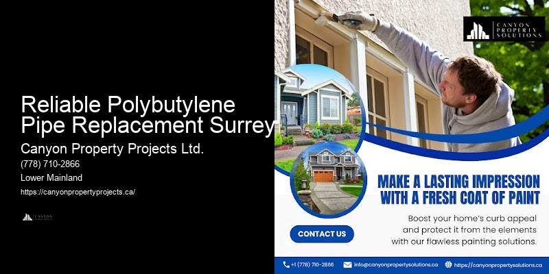 Polybutylene Pipe Replacement Troubleshooting Reliable Polybutylene Pipe Replacement Surrey