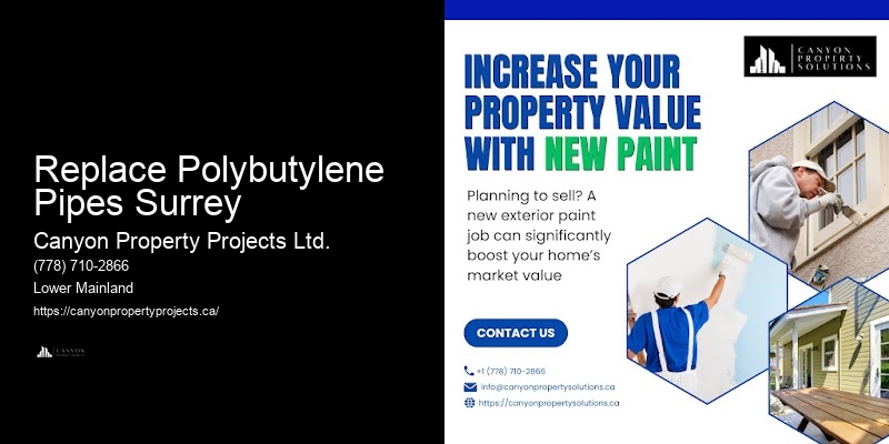 Licensed Polybutylene Pipe Installers Replace Polybutylene Pipes Surrey