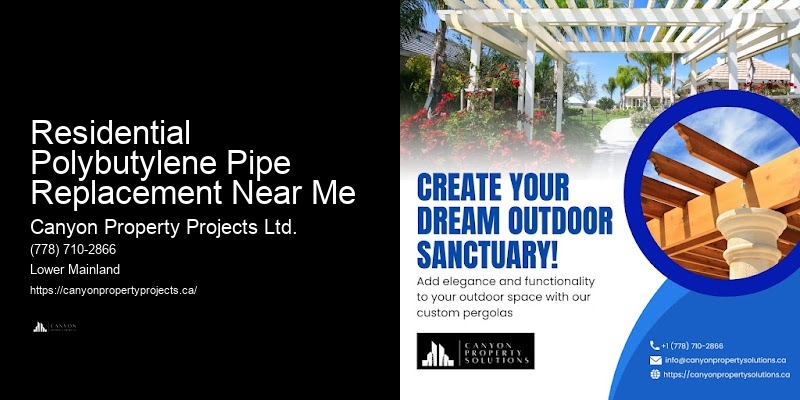 Home Value Increase with Polybutylene Replacement Residential Polybutylene Pipe Replacement Near Me