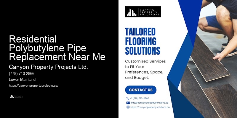 Polybutylene Pipe Replacement Cost Guide Residential Polybutylene Pipe Replacement Near Me