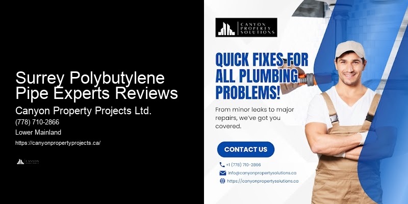 Surrey Polybutylene Pipe Experts Reviews Plumbing Advice for Polybutylene