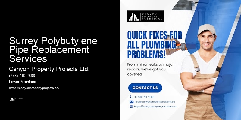 Expert Polybutylene Pipe Recommendations Surrey Polybutylene Pipe Replacement Services