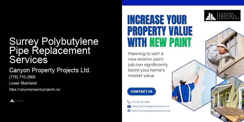 Quick Polybutylene Pipe Replacement Surrey Polybutylene Pipe Replacement Services