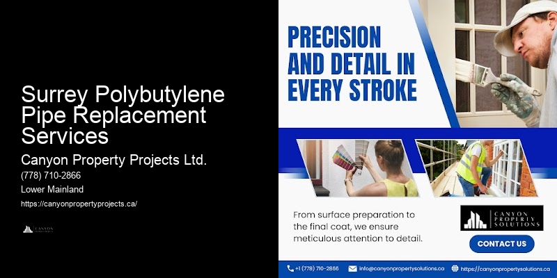 Advanced Polybutylene Replacement Technology Surrey Polybutylene Pipe Replacement Services