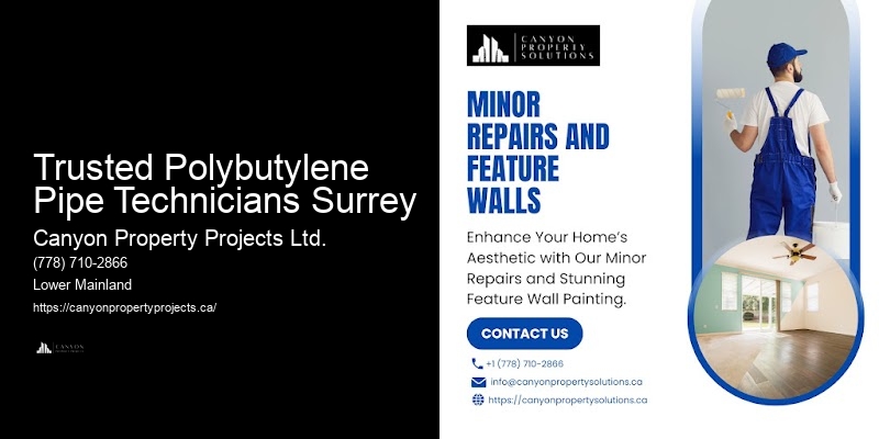 Quality Polybutylene Pipe Replacement Near Me